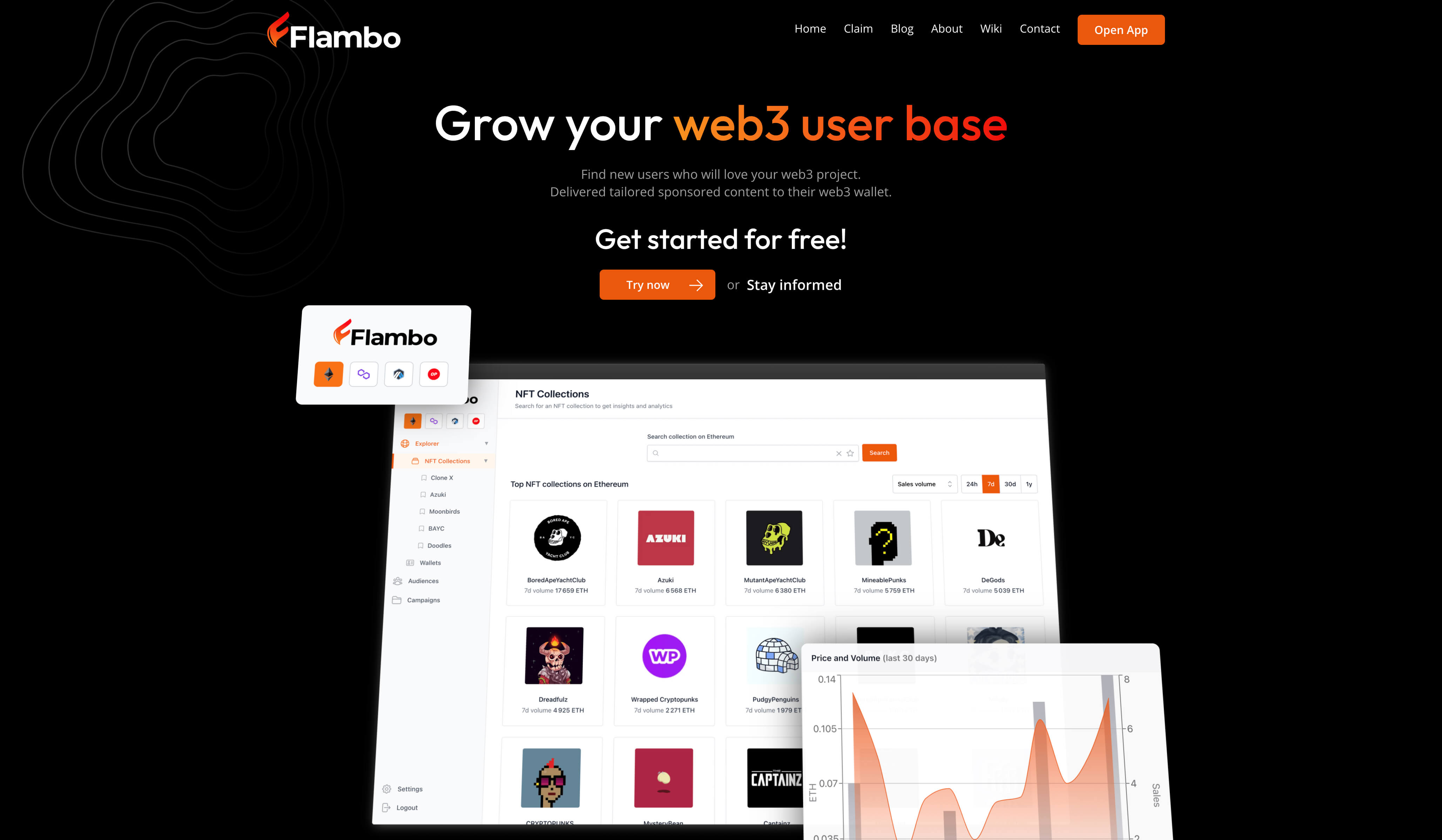 Flambo website